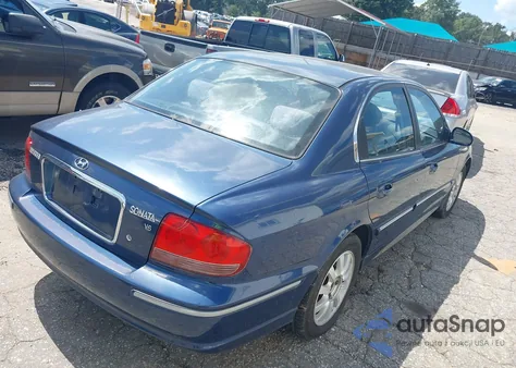 2004 Hyundai Sonata Gls/Lx из США, поврежденный, VIN KMHWF35H54A082876